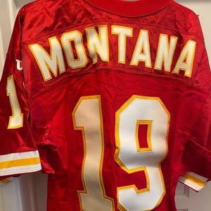 1994 Joe Montana game jersey Kansas City chiefs